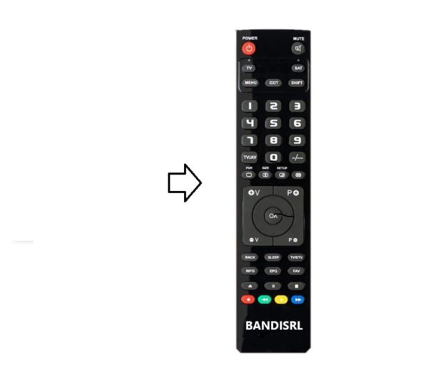 Telecomando di ricambio per videoproiettore NEC RD 803
