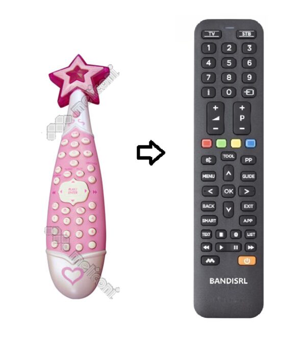 Telecomando compatibile ( non originale ) per Disney P1320PTVD