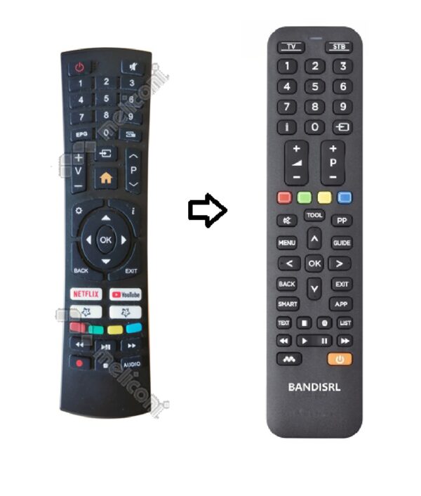 Telecomando di ricambio per Smart Tech SMT2419DHV1T1B1