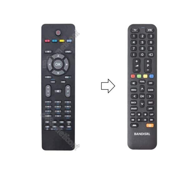 1454 TELECOMANDO COMPATIBILE (NON ORIGINALE) PER SCHAUB LORENZ SL 19 LD 910
