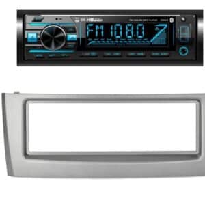 Autoradio per Fiat Grande Punto serie 199 grigia Vivavoce Bluetooth SD USB