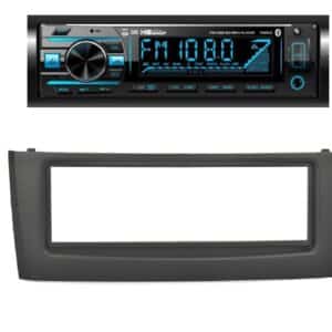 Autoradio per Fiat Grande Punto serie 199 Nera Vivavoce Bluetooth SD USB USB ricarica cellulare