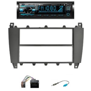 Autoradio DAB per Mercedes Classe C (W203) serie dal 2004 al 2007 con Vivavoce Bluetooth SD USB