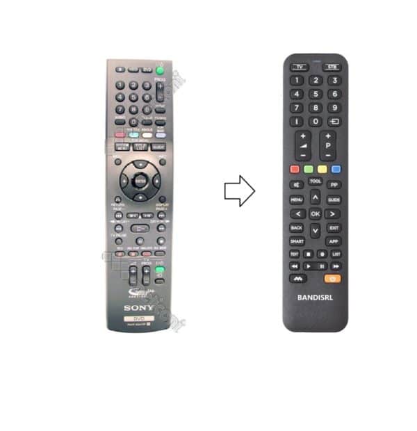 1020 TELECOMANDO COMPATIBILE (NON ORIGINALE) PER SONY RDR-HX 785