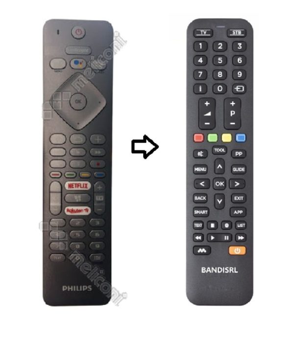 Telecomando di ricambio per PHILIPS 55 OLED 803