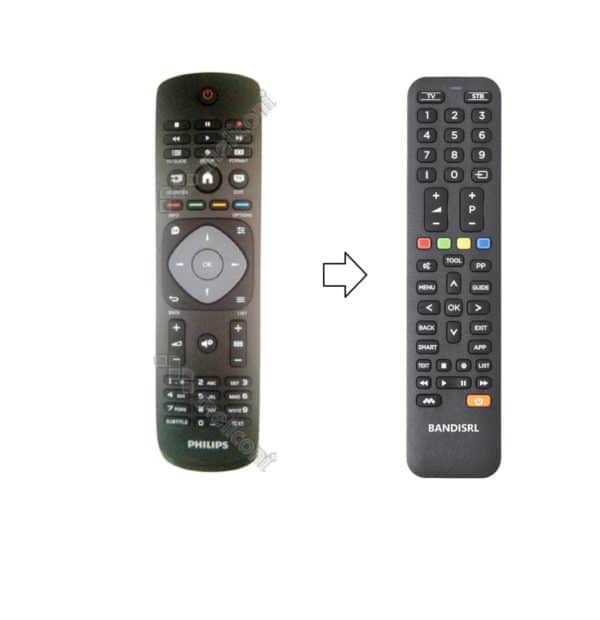 Telecomando di ricambio per PHILIPS 40 PFH 4399