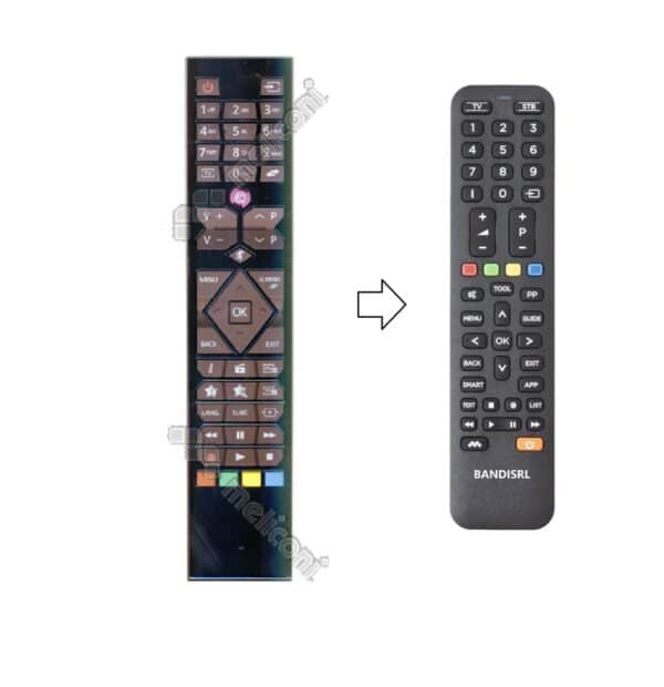 1060* Telecomando Compatibile (Non originale) Per Hitachi R/C A48105