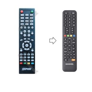 1102* Telecomando compatibile per  ZEPHIR ZVD40FHD già programmato