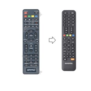 1434* Telecomando compatibile per Akai AK TV 3223 J SMART