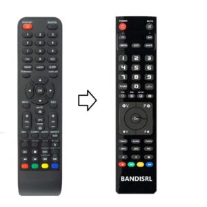 1969 TELECOMANDO COMPATIBILE (NON ORIGINALE) PER ZEPHIR ZVS55UHD-2