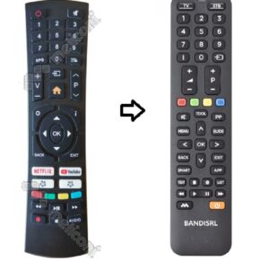 1168* Telecomando compatibile per Q.BELL QT40NX73 già programmato