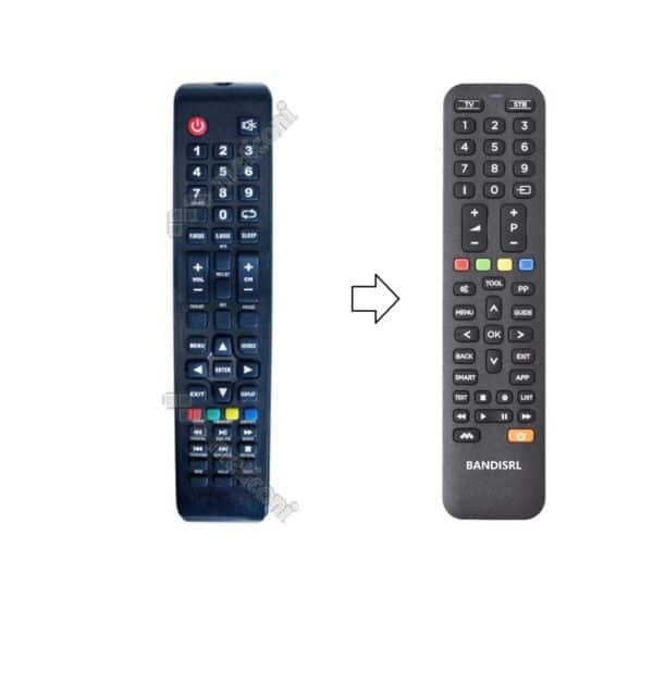 1168* Telecomando di ricambio compatibile con TV GRAETZ GR 40E4200