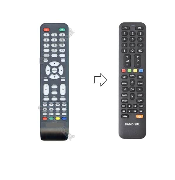 1168* Telecomando di ricambio compatibile con TV GRAETZ GR 50E5200