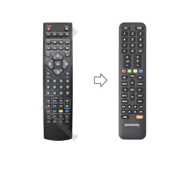 1189* Telecomando compatibile ( non originale ) per MEDION AG 45307 3^ Versione