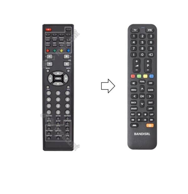 1233* Telecomando compatibile ( non originale ) per MEDION AG 45307 1^ Versione