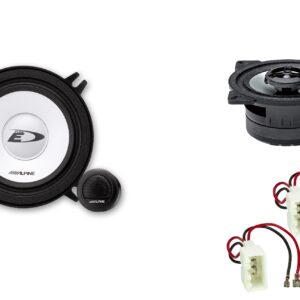 Kit 6 altoparlanti Alpine per BMW Z3 1° serie Facelift dal 1999 al 2002