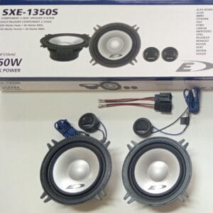 Kit 4 altoparlanti Alpine + cavi per Peugeot 307 Posteriori  2001 - 2008