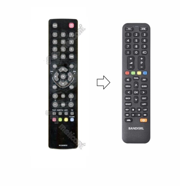 Telecomando compatibile per TV THOMSON 39FU3253