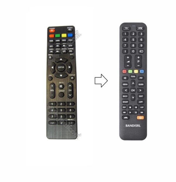 Telecomando compatibile per Nordmende  ND 20 N 2100 TPS già programmato