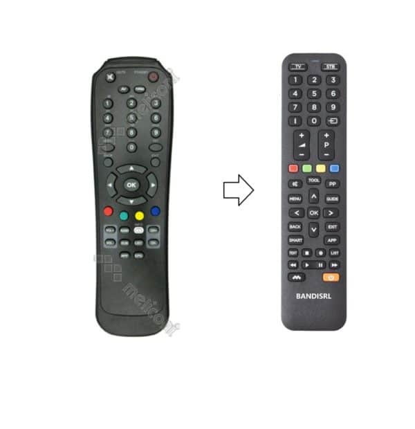 1476 TELECOMANDO COMPATIBILE (NON ORIGINALE) PER FUBA ODE 710 TIVU