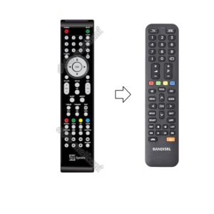 1537 TELECOMANDO COMPATIBILE (NON ORIGINALE) PER TELESYSTEM PALCO 16 LED01 B01