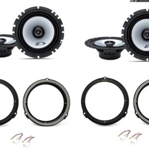 Kit 4 altoparlanti Alpine per Ford Ka + serie dal 2014 al 2021