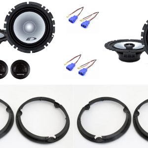 Kit 6 altoparlanti Alpine per Suzuki Swift serie dal 2013 Anteriori e Posteriori