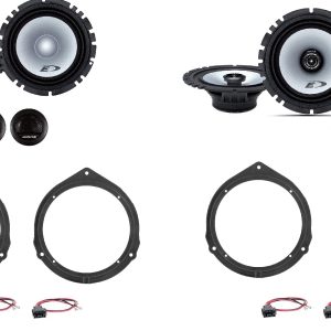 Kit 6 altoparlanti Alpine per Mercedes W447Anteriori e Posteriori