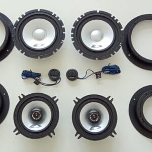 Kit altoparlanti Alpine per Mercedes Classe B W245 Anteriori e Posteriori