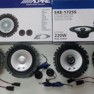 Kit 6 altoparlanti Alpine per Peugeot 407 Anteriori e Posteriori