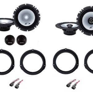 Kit 6 altoparlanti Alpine per Hyundai ix20 dal 2010 al 2019 (Copia)
