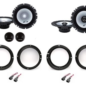 Kit 6 altoparlanti Alpine per Kia Soul II Anteriori e Posteriori