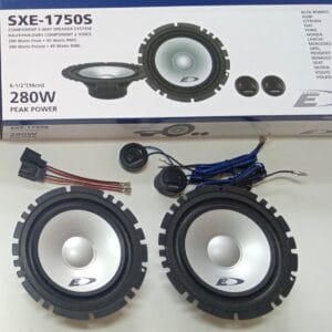 Kit 4 altoparlanti Alpine + cavi per Peugeot 307 Anteriori  2001 - 2008