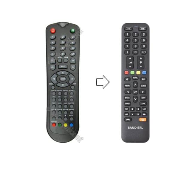 1755 TELECOMANDO COMPATIBILE (NON ORIGINALE) PER AKAI AK TV 1904