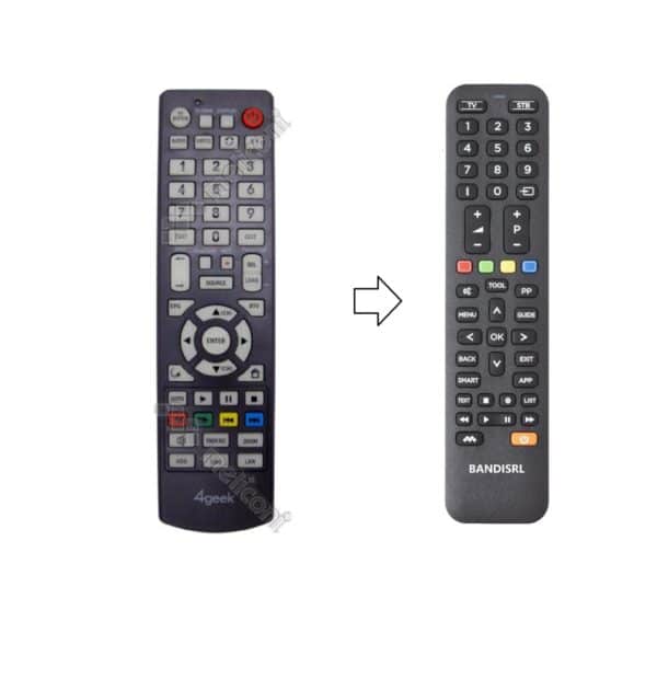 1850 Telecomando compatibile ( non originale ) per 4GEEK DMPR-850 N