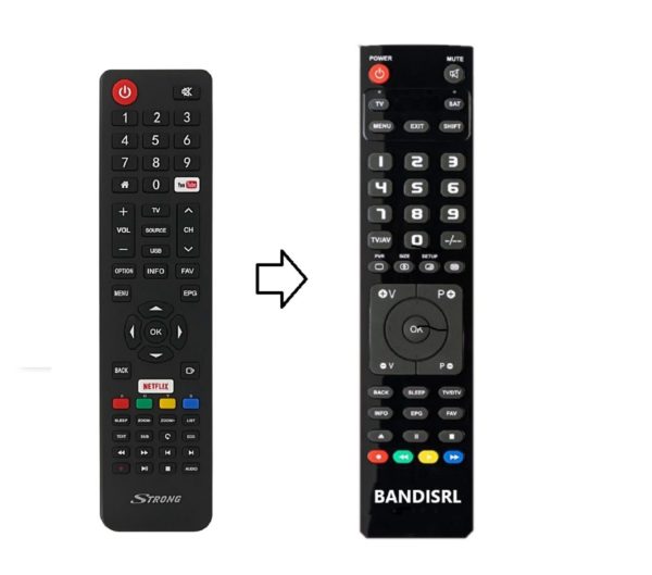 Telecomando compatibile per STRONG SRT-40FB5203 già programmato