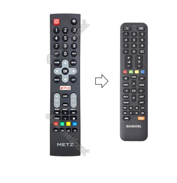 1104* Telecomando compatibile già programmato per METZ 32 MTB 4000