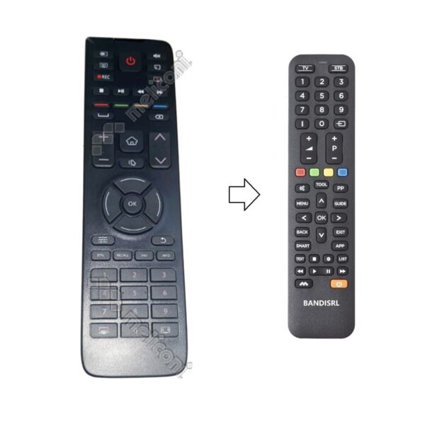 Telecomando compatibile per ALL STAR 4320 FHD già programmato