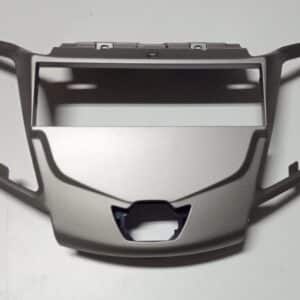 Mascherina Autoradio 1 DIN per Ford Fiesta grigia serie dal 2008 al 2018