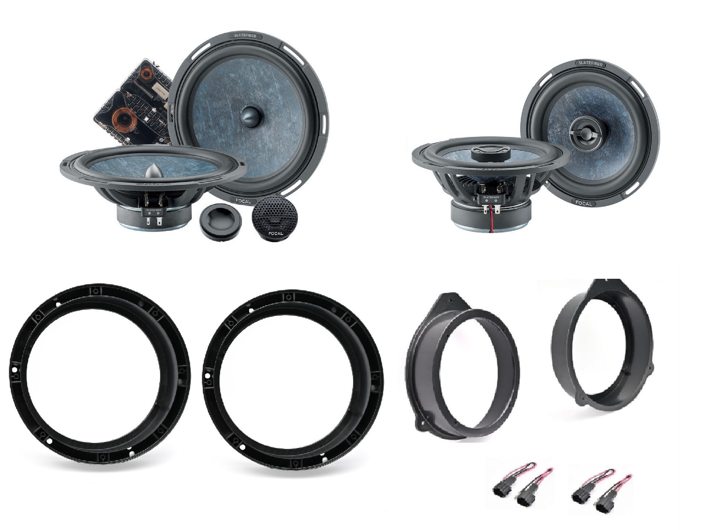 Focal Slate Fiber altoparlanti per Audi A3 8Y serie 2020-2023