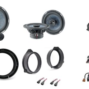 Focal Slate Fiber altoparlanti + amplificatore A/B per Audi A3 8Y serie 2020-2023