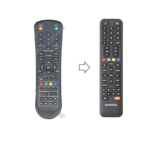 2014 TELECOMANDO COMPATIBILE (NON ORIGINALE) PER SCHAUB LORENZ LD215-FHD