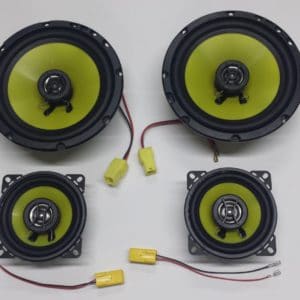 Kit altoparlanti + cavi per Fiat Siana Anteriori e Posteriori dal 1997 al 2012