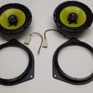Kit altoparlanti 120 Watt con adattatori per Toyota Avensis serie dal 2005
