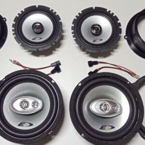 Kit altoparlanti Alpine per A4 Allroad B9 (8WH, 8WJ) dal 2016 al 2019 Anteriori e Posteriori