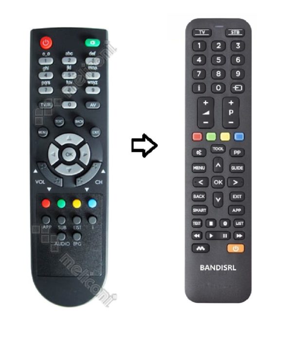 3013* Telecomando compatibile già programmato per DIGIQUEST RICD 1155
