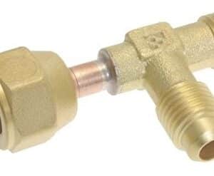 Attacco di carica a TEE MMF 1/4"sae x 1/4"sae x 1/4"sae