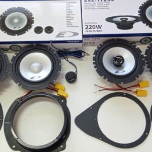 Kit altoparlanti Alpine per Lancia Delta 3 porte Anteriori e Posteriori