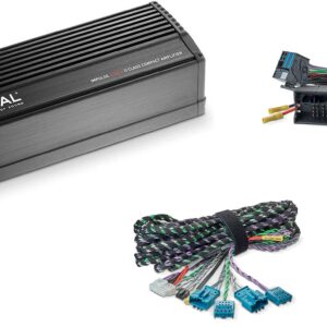 Focal Impulse 4.320 amplificatore digitale + cablaggi per BMW serie 1 E82 Fakra + Subwoofer