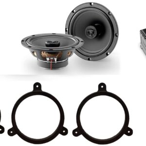 Kit altoparlanti + amplificatore Focal per Volvo V40 2012-2019 Anteriori e Posteriori